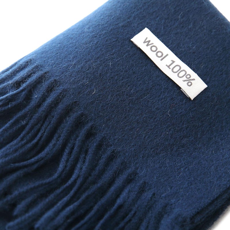 linişte 100% Wool Scarf - Men and Women Winter Warm Soft Luxurious Solid Colors Gift Box - Image 3